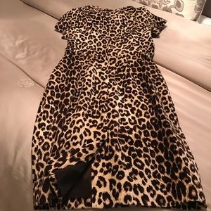 Cheetah print dress
